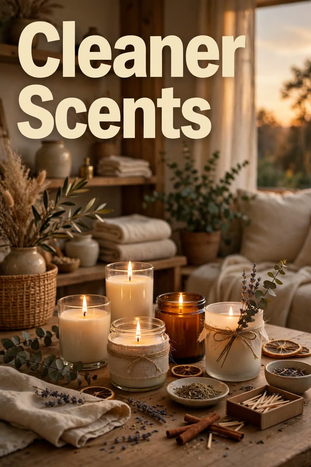 Eco-Friendly Candles and Cleaner Home Fragrance Ideas