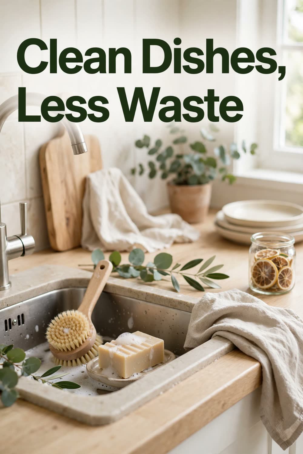 Eco-Friendly Dishwashing: Less Water, Less Plastic