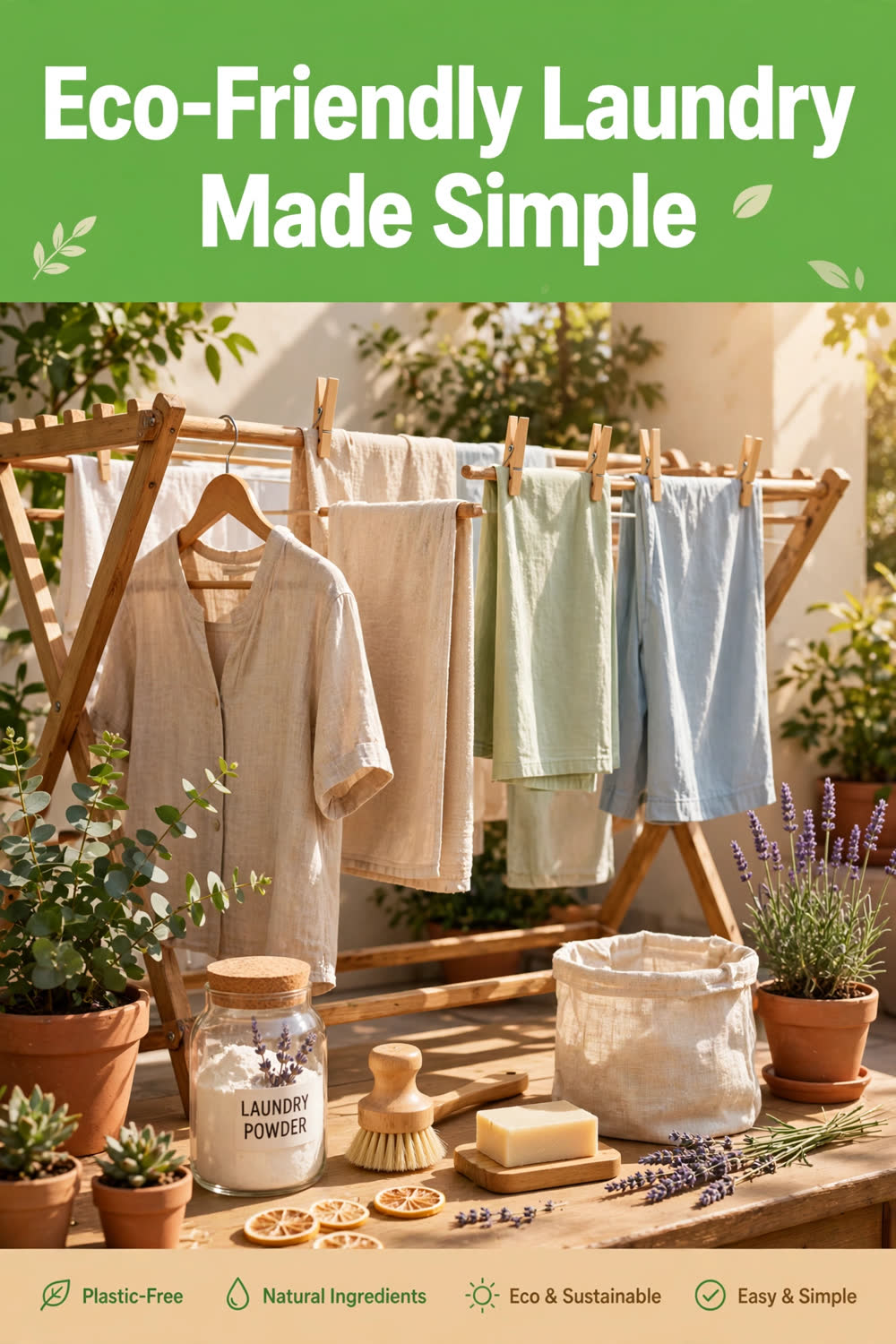 Eco-Friendly Laundry: Save Water, Energy and Money