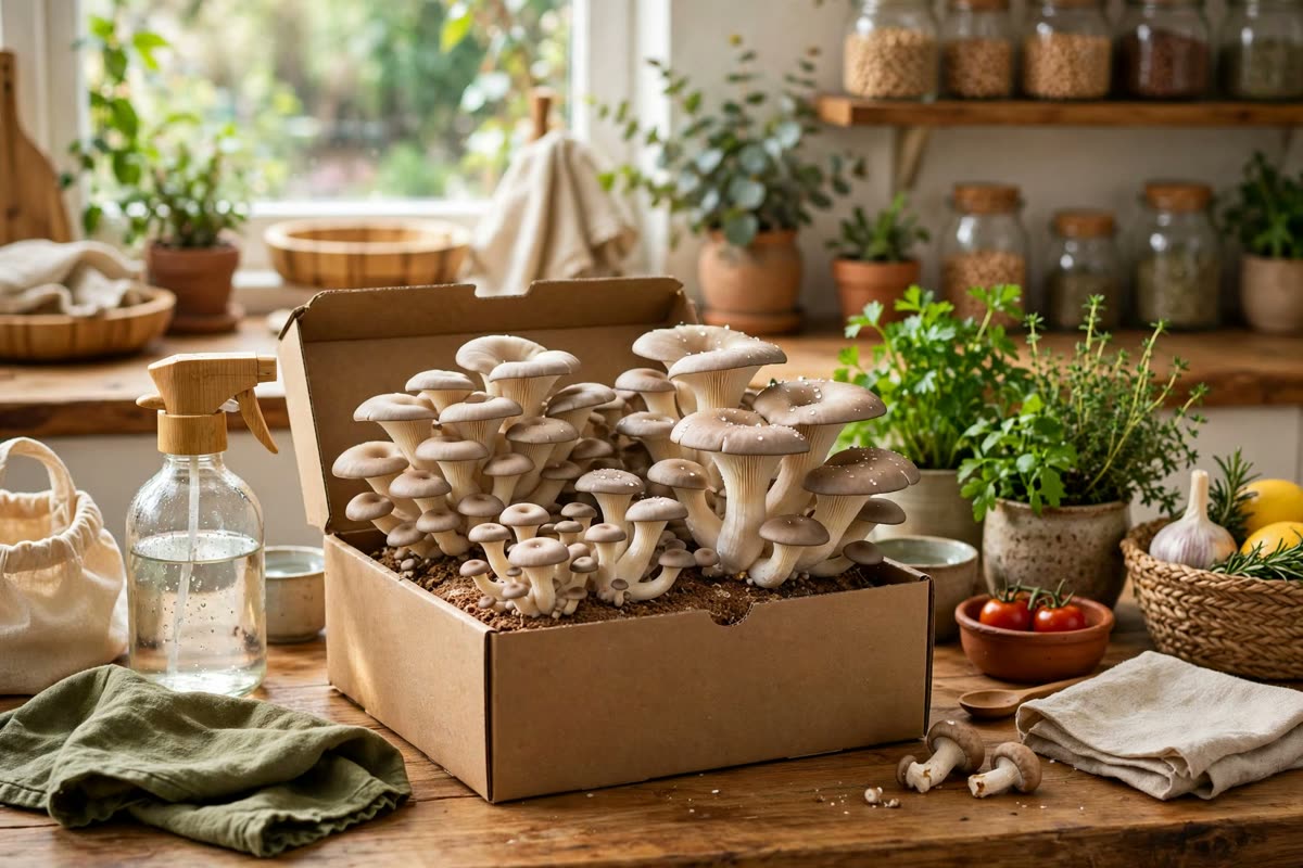 Grow Mushrooms at Home: A Beginner Guide to Your First Flush