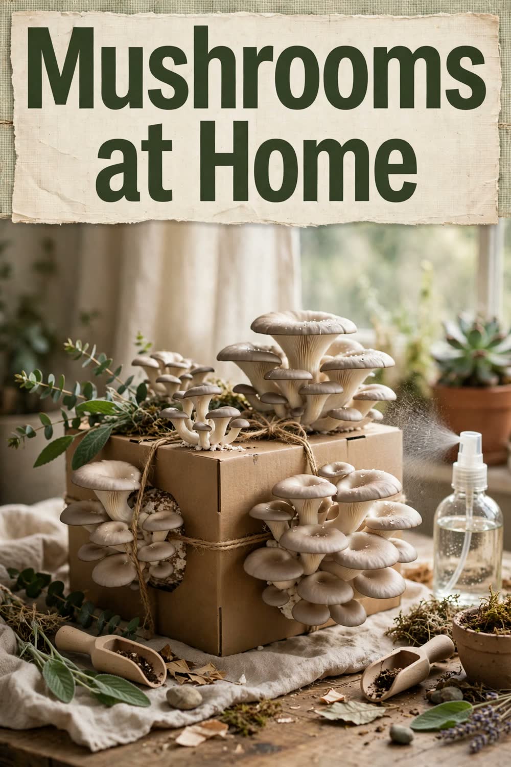 Grow Mushrooms at Home: Beginner Guide to Your First Flush