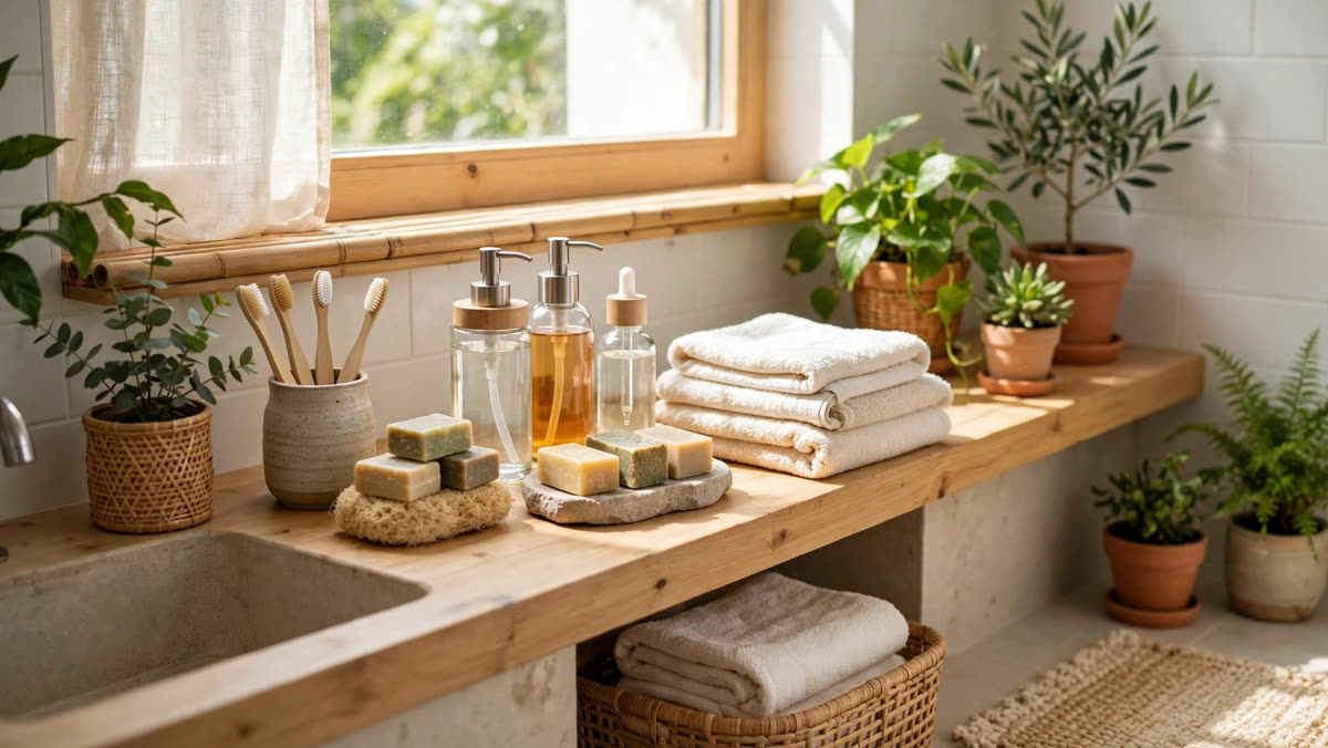 Plastic-Free Bathroom: 12 Easy Swaps