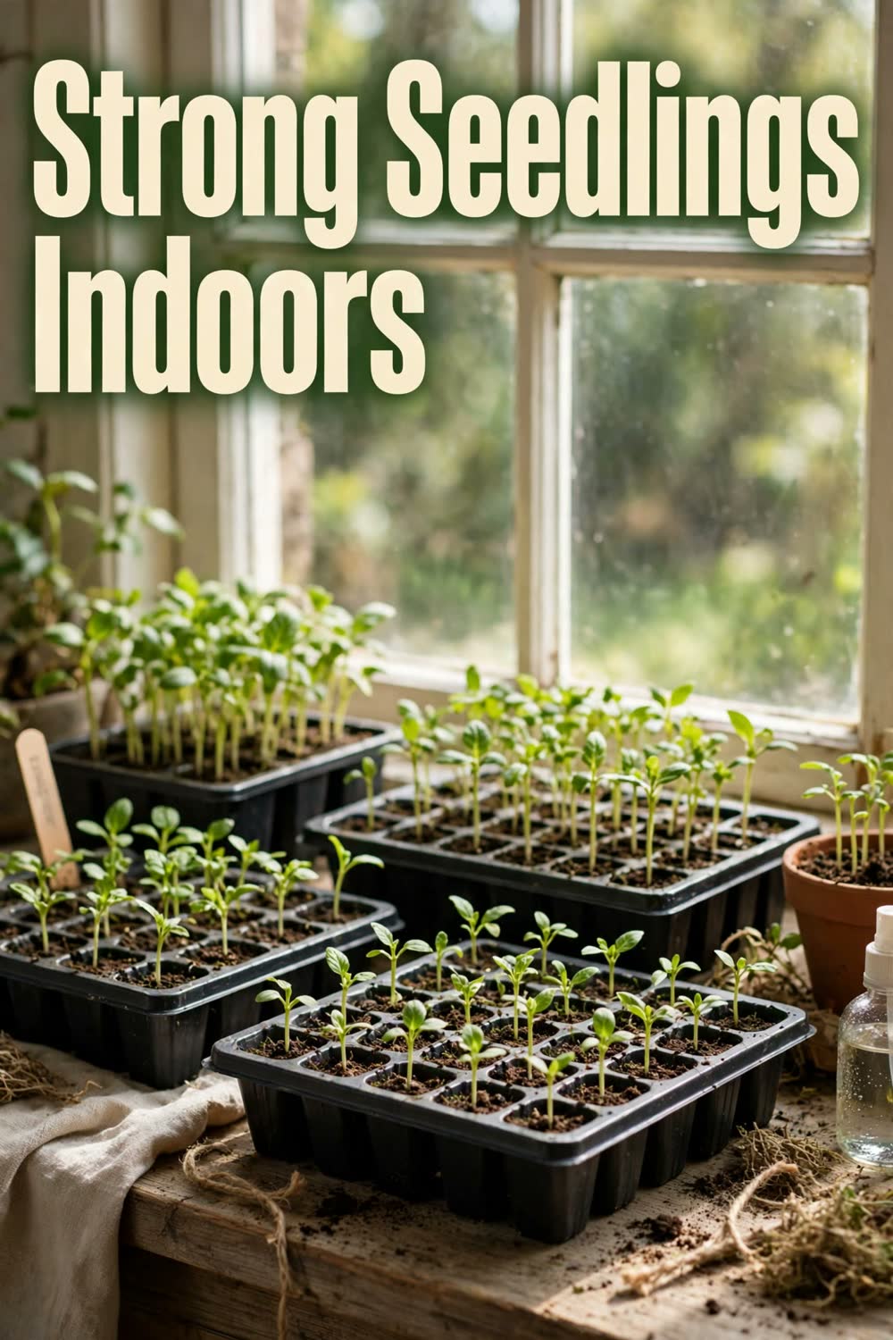 Seed Starting Indoors: A Beginner Guide to Strong Seedlings