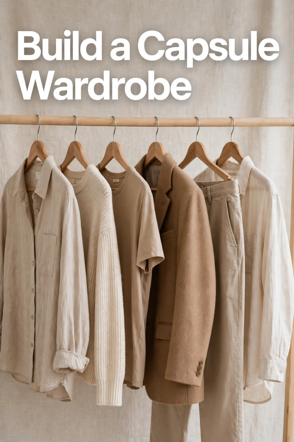 Build a Capsule Wardrobe (Sustainable + Money-Saving)