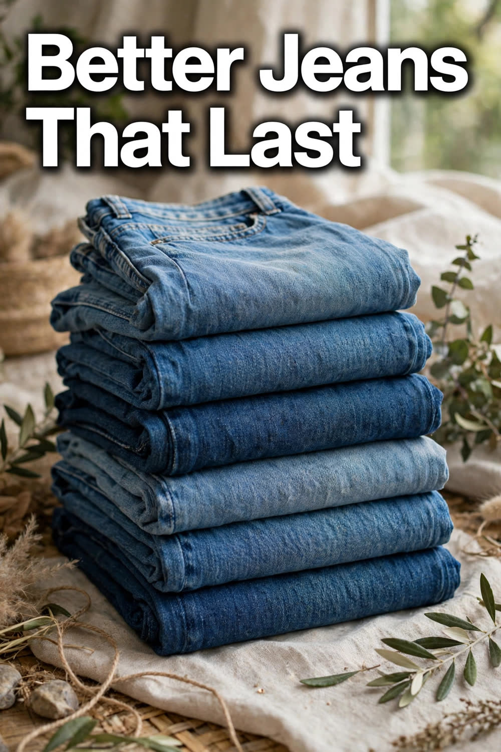 Sustainable Denim Guide: Buy Jeans That Last for Years