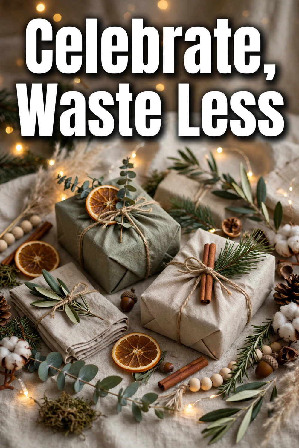 Sustainable Holidays: Celebrate More, Waste Less