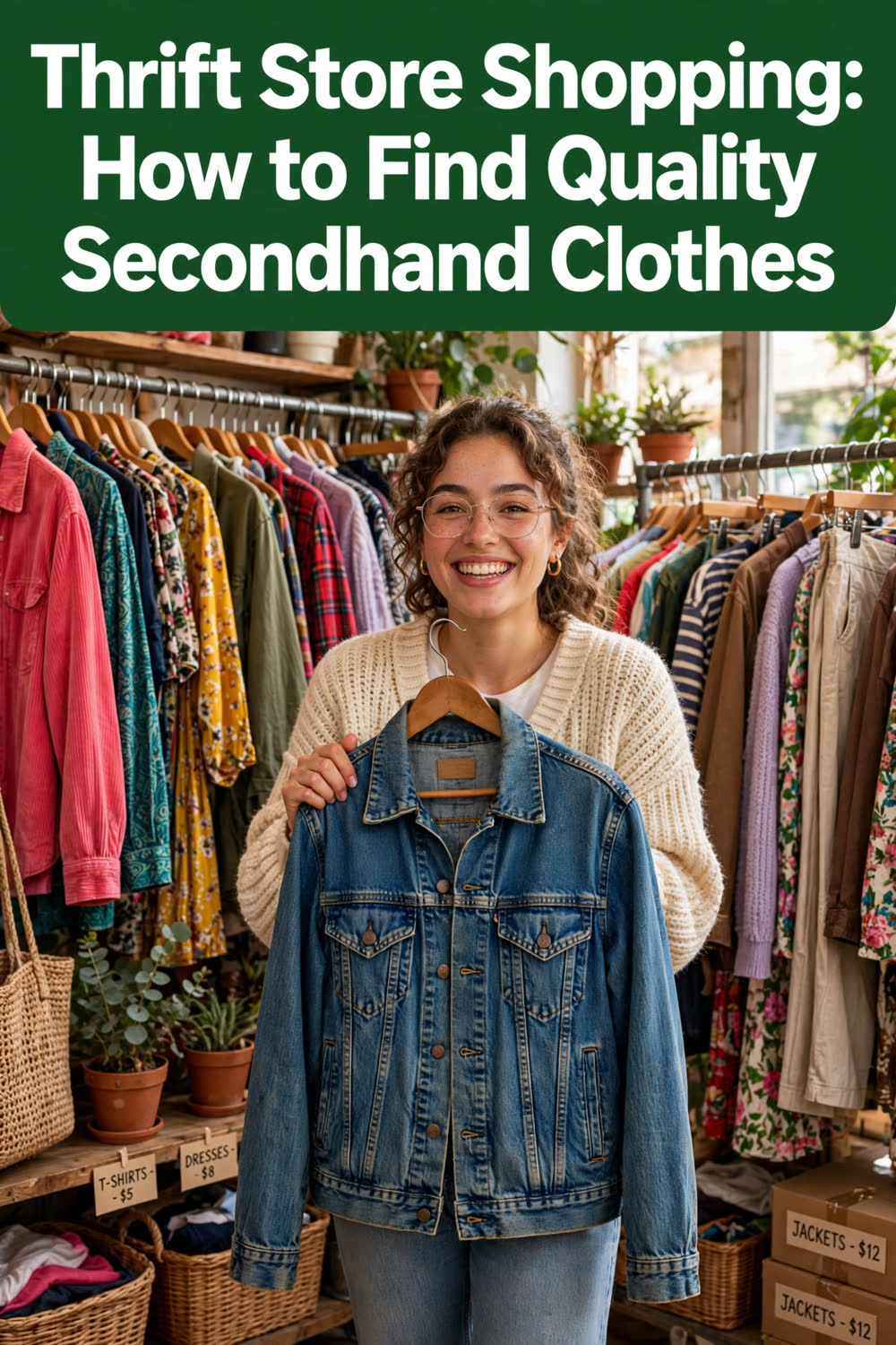 Thrift Store Shopping: Find Quality Secondhand Clothes
