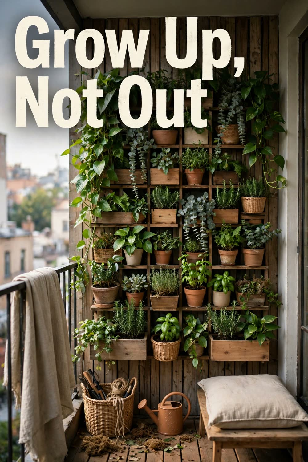 Vertical Gardens for Small Spaces: Grow Up, Not Out